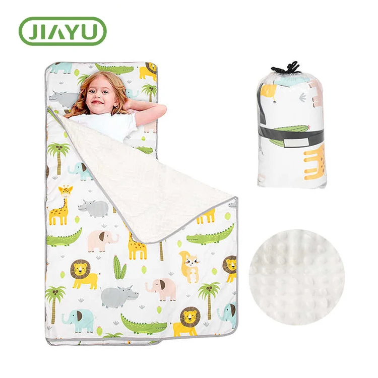 Blauwe Toddler Camping Nap Bag