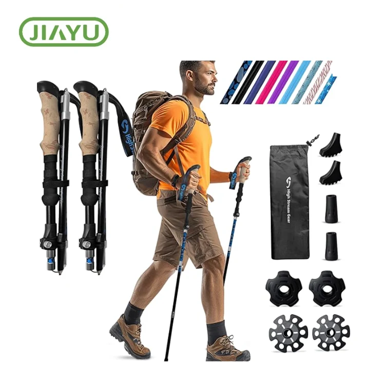 Ynklapbere Nordic Hiking Pole