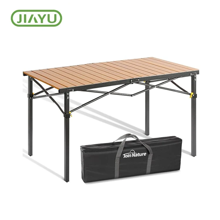 FOLDABLE FOLD WOOD IMER CAMPING TABLE