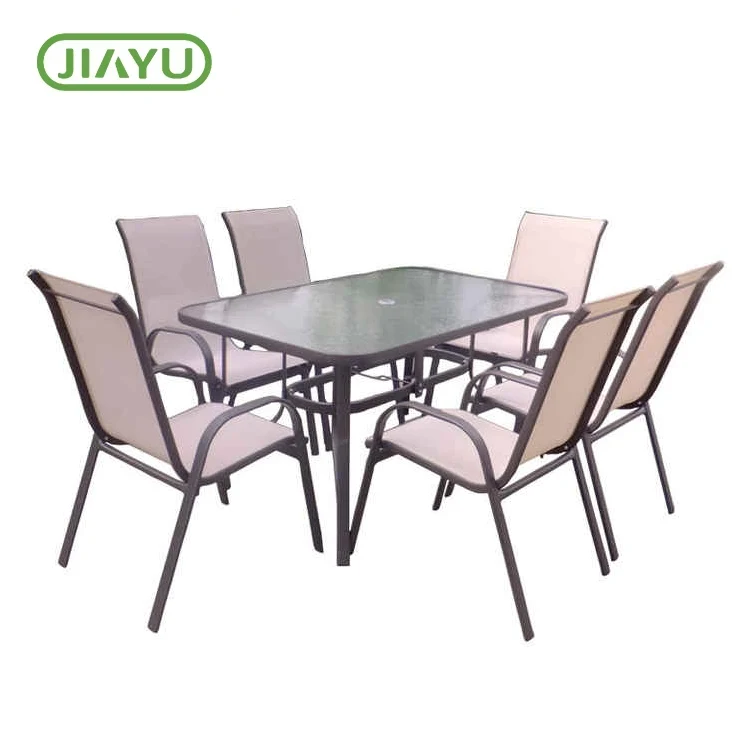Opklapferzich outdoor tafel en stuollen set