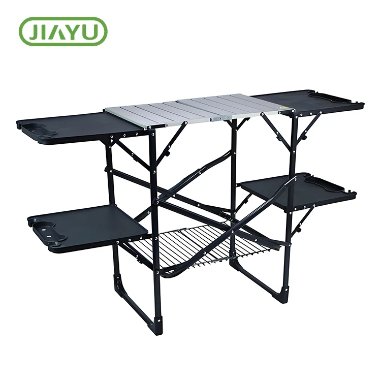 Draagbare opklapbare aluminium campingtafel