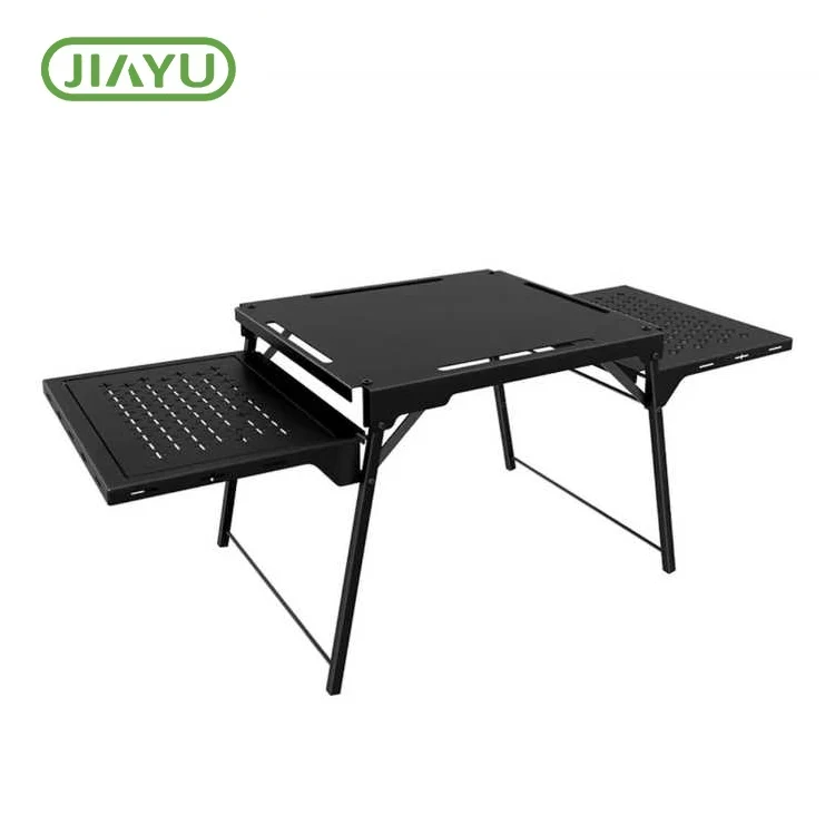 Draachbere foldende aluminium-izeren camping tafel